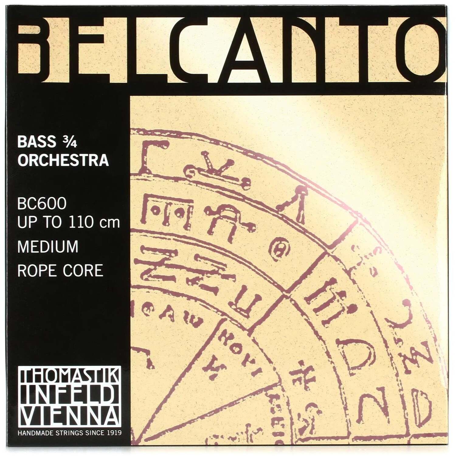Набор струн для контрабаса Thomastik-Infeld BC600 Belcanto Orchestra — размер 3/4
Набор струн для контрабаса Thomastik-Infeld BC600 Belcanto Orchestra — размер 3/4