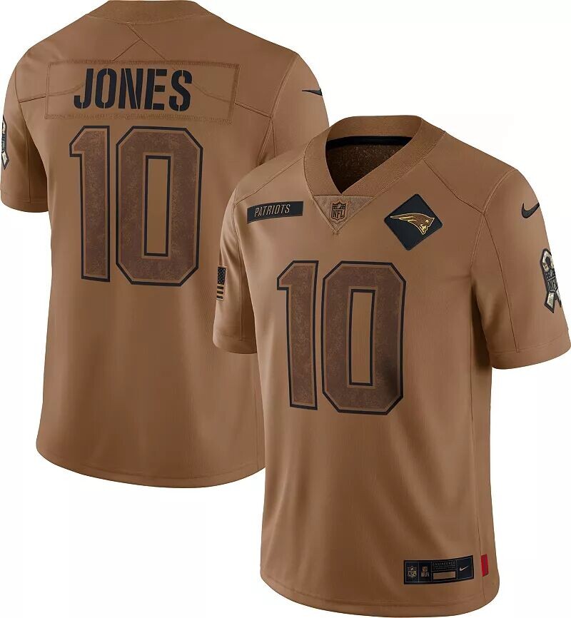Мужская майка Nike New England Patriots Mac Jones № 10 2023 Salute to Service Limited
Мужская майка Nike New England Patriots Mac Jones № 10 2023 Salute to Service Limited