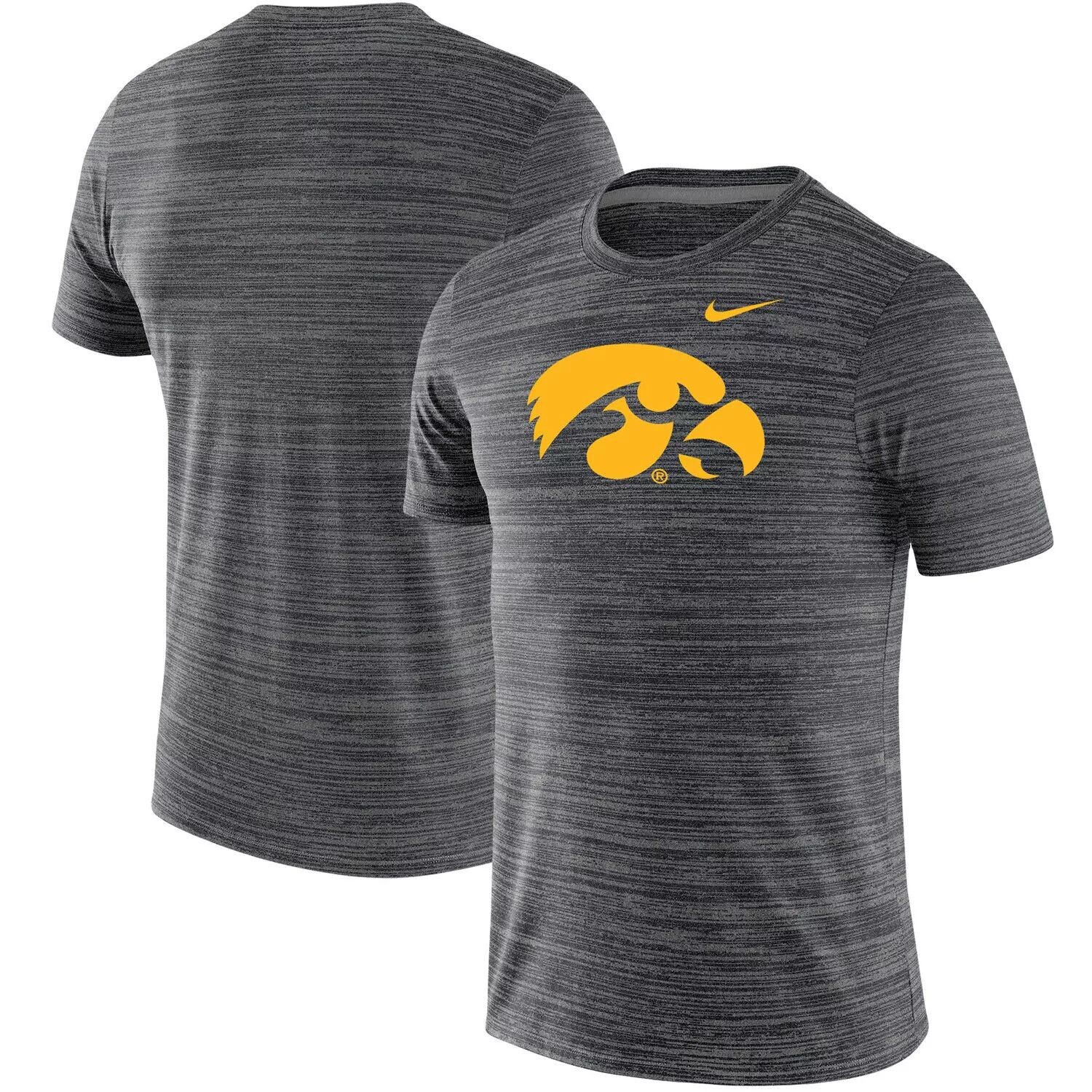 Мужская черная футболка Nike Iowa Hawkeyes Team Logo Velocity Legend Performance, Черный
Мужская черная футболка Nike Iowa Hawkeyes Team Logo Velocity Legend Performance, Черный