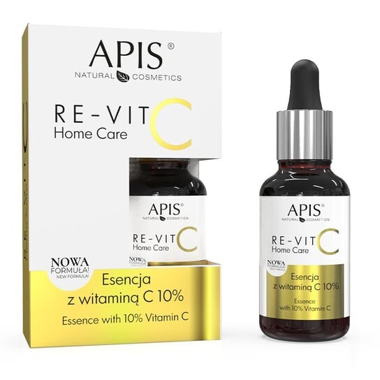 Эссенция с витамином С 10%, 30 мл Apis, Re-Vit C Home Care, Apis Natural Cosmetics
Эссенция с витамином С 10%, 30 мл Apis, Re-Vit C Home Care, Apis Natural Cosmetics
