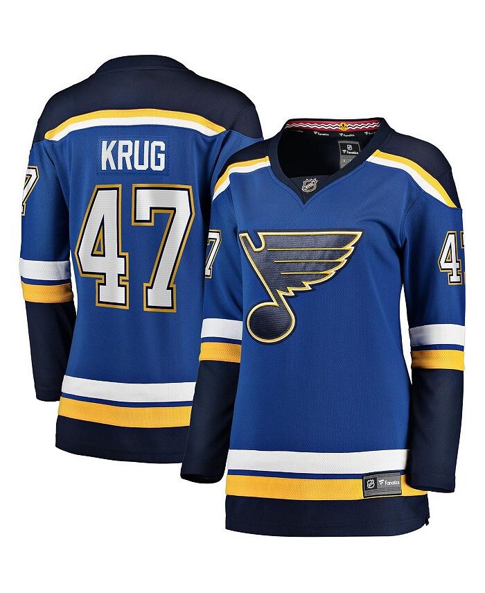 Женское фирменное джерси Torey Krug Blue St. Louis Blues Home Premier Breakaway Player Fanatics, синий
Женское фирменное джерси Torey Krug Blue St. Louis Blues Home Premier Breakaway Player Fanatics, синий