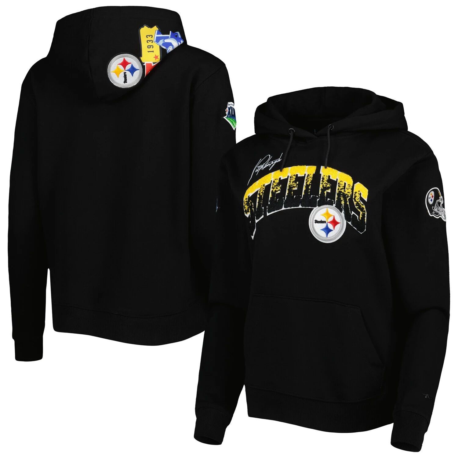Женский пуловер с капюшоном Pro Standard черного цвета Pittsburgh Steelers с местной нашивкой
Женский пуловер с капюшоном Pro Standard черного цвета Pittsburgh Steelers с местной нашивкой