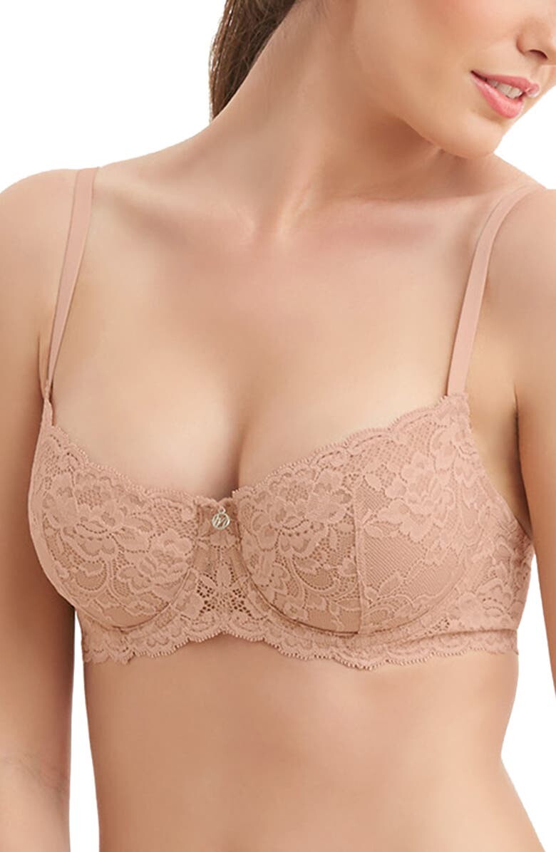 Кружевной полупрозрачный бюстгальтер на косточках Flirt MONTELLE INTIMATES, бежевый
Кружевной полупрозрачный бюстгальтер на косточках Flirt MONTELLE INTIMATES, бежевый