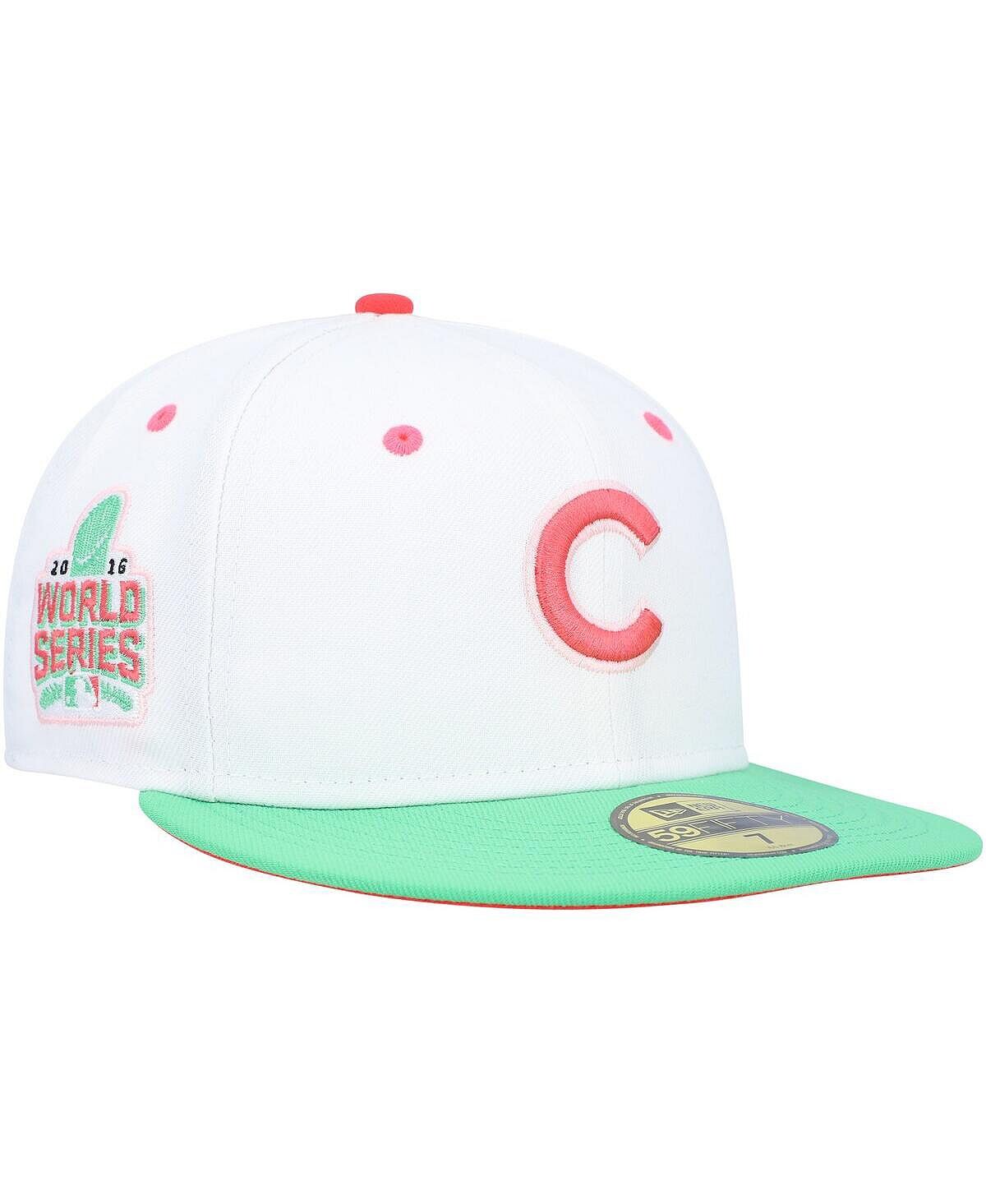 Мужская белая, зеленая приталенная шляпа Chicago Cubs Watermelon Lolli 59FIFTY New Era
Мужская белая, зеленая приталенная шляпа Chicago Cubs Watermelon Lolli 59FIFTY New Era