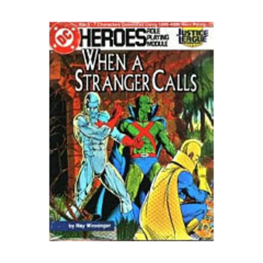 Модуль When A Stranger Calls, DC Heroes - Modules & Miscellaneous (Mayfair Games)
Модуль When A Stranger Calls, DC Heroes - Modules & Miscellaneous (Mayfair Games)