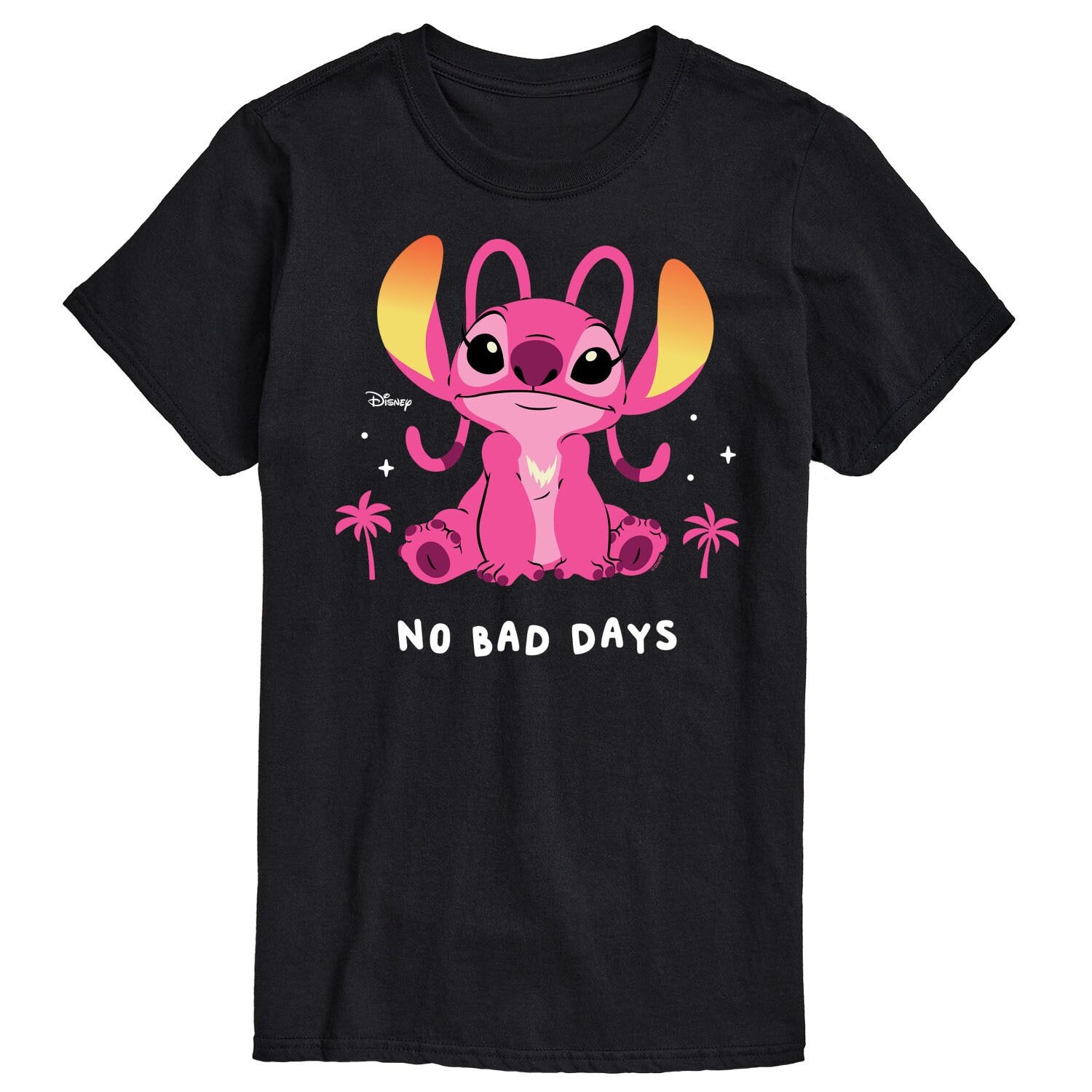 Футболка 's Lilo & Stitch Big & Tall с рисунком No Bad Days, Black Disney, черный
Футболка 's Lilo & Stitch Big & Tall с рисунком No Bad Days, Black Disney, черный