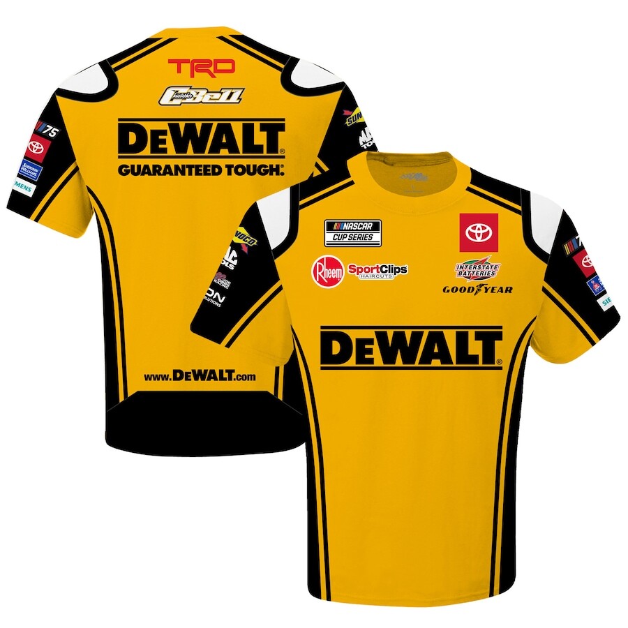 Футболка с коротким рукавом Joe Gibbs Racing Team Collection Christopher Bell, золотой
Футболка с коротким рукавом Joe Gibbs Racing Team Collection Christopher Bell, золотой