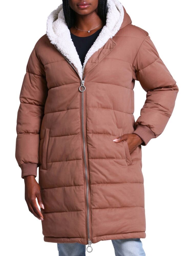 Пуховик свободного кроя Thermal Puff с капюшоном и подкладкой из искусственного меха Avec Les Filles, цвет Truffle
Пуховик свободного кроя Thermal Puff с капюшоном и подкладкой из искусственного меха Avec Les Filles, цвет Truffle