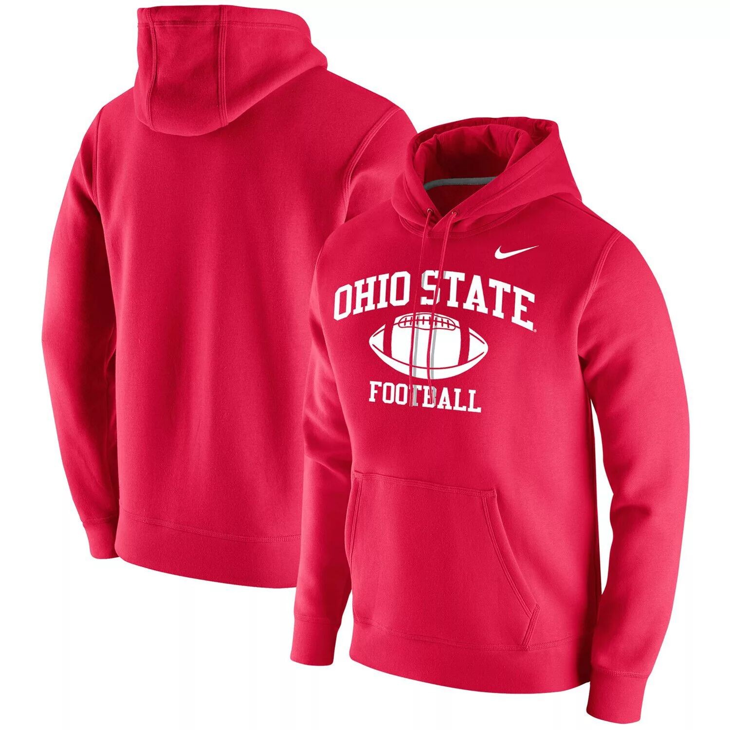 Мужской флисовый пуловер с капюшоном Scarlet Ohio State Buckeyes в стиле ретро футбольного клуба Nike
Мужской флисовый пуловер с капюшоном Scarlet Ohio State Buckeyes в стиле ретро футбольного клуба Nike