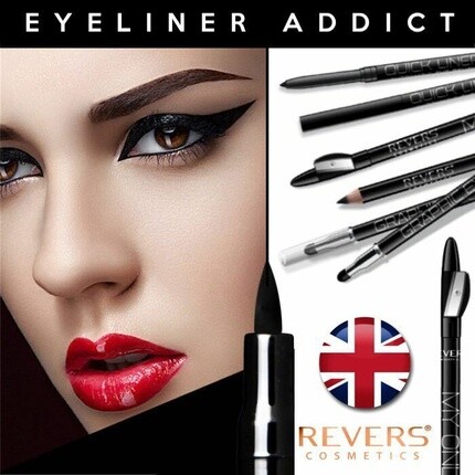 Новый прецизионный черный карандаш для глаз с крыльями Cat Eye Kohl Kajal, Revers Cosmetics
Новый прецизионный черный карандаш для глаз с крыльями Cat Eye Kohl Kajal, Revers Cosmetics