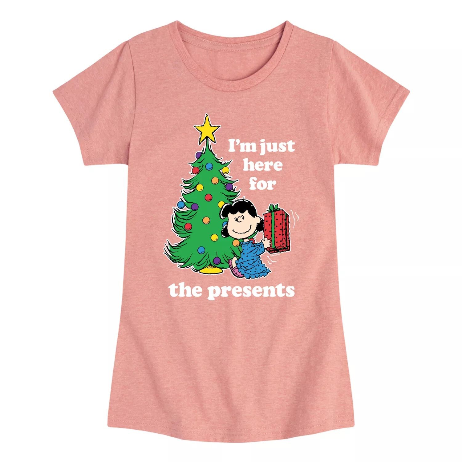 Peanuts Lucy для девочек 7–16 лет представляет футболку с рисунком Licensed Character
Peanuts Lucy для девочек 7–16 лет представляет футболку с рисунком Licensed Character