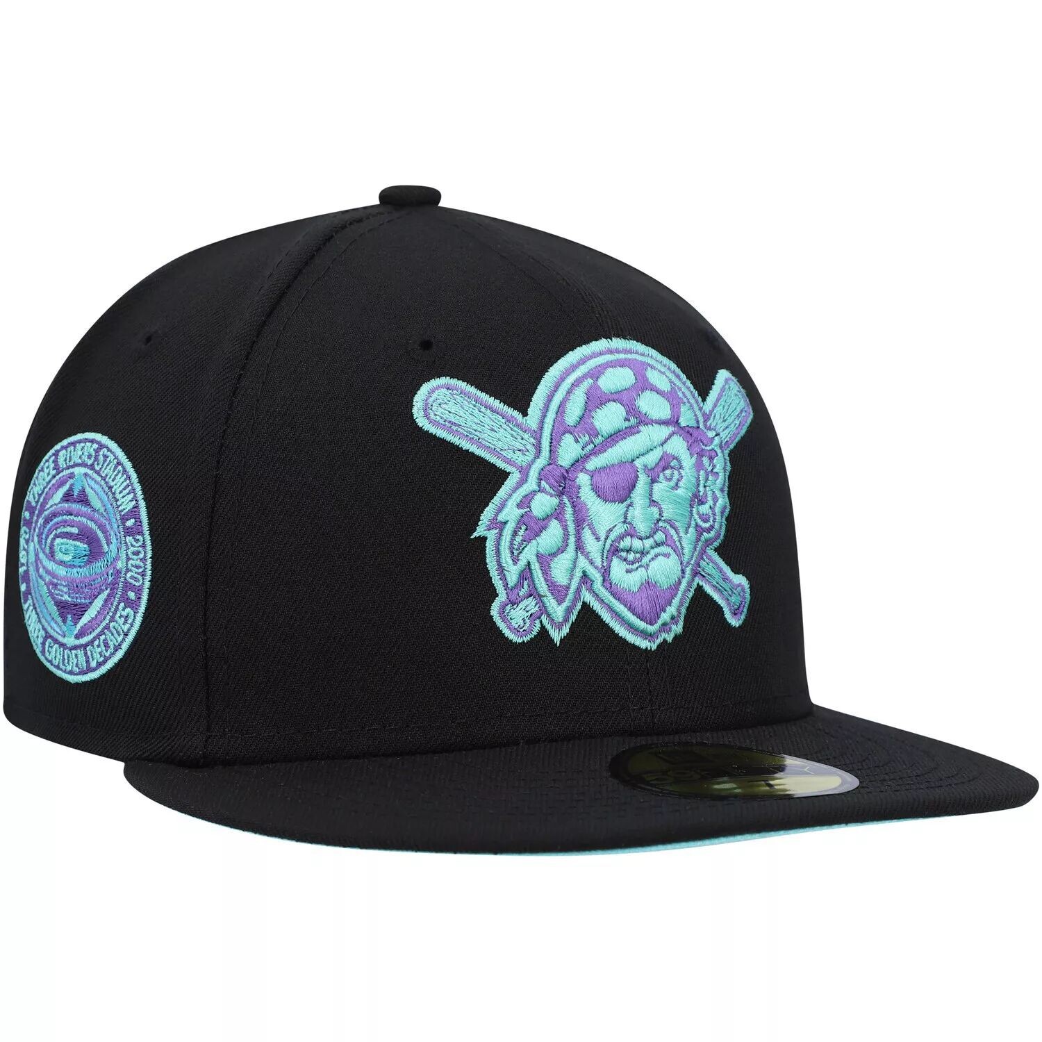 Мужская облегающая шляпа New Era Black Pittsburgh Pirates Three Rivers Stadium Black Light 59FIFTY
Мужская облегающая шляпа New Era Black Pittsburgh Pirates Three Rivers Stadium Black Light 59FIFTY
