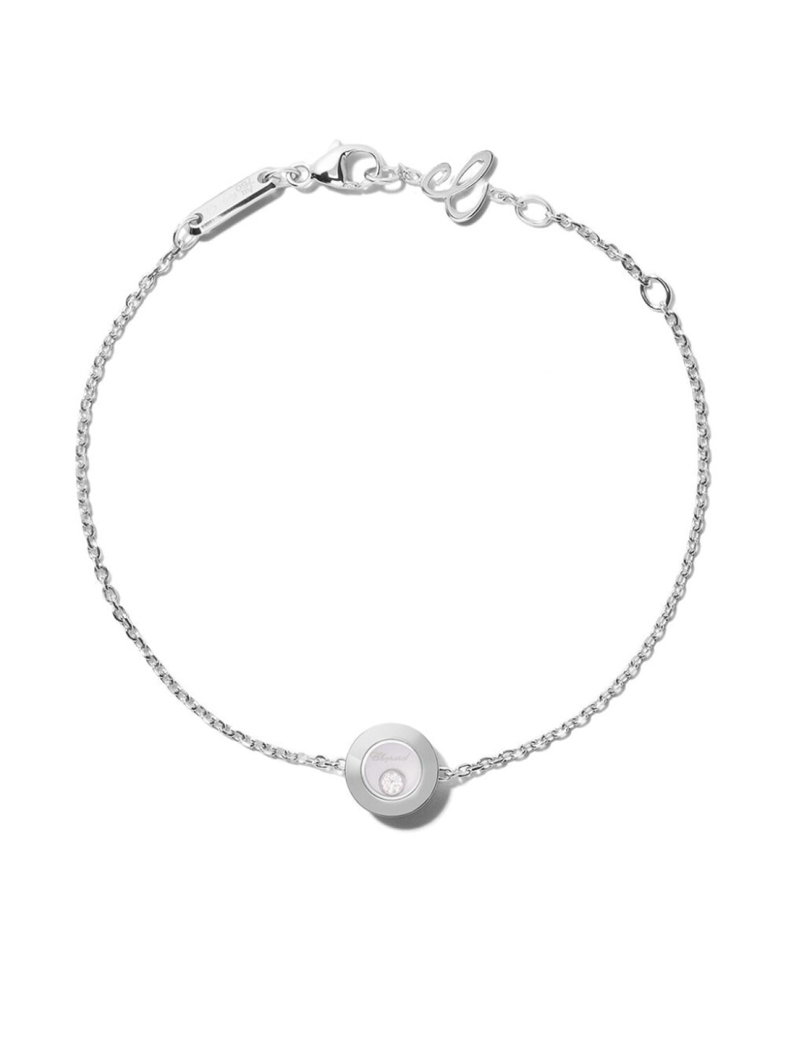 Браслет Happy Diamonds Icons из белого золота с бриллиантами Chopard, серебряный
Браслет Happy Diamonds Icons из белого золота с бриллиантами Chopard, серебряный