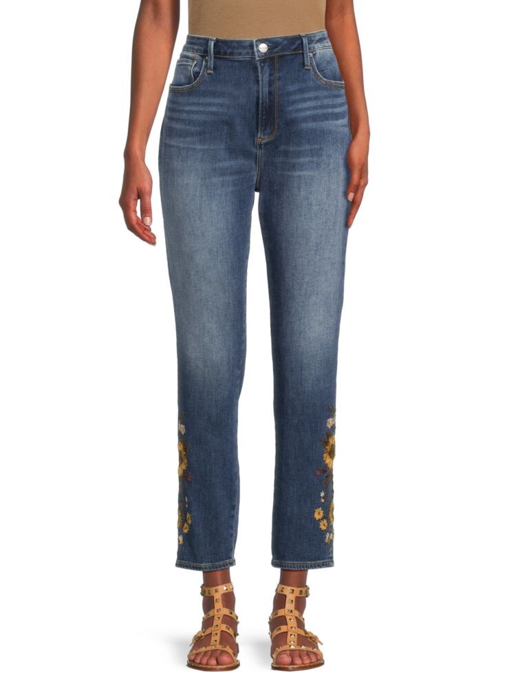 Укороченные джинсы Jackie с высокой посадкой и цветочной вышивкой Driftwood, цвет Medium Wash
Укороченные джинсы Jackie с высокой посадкой и цветочной вышивкой Driftwood, цвет Medium Wash
