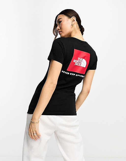 Черная футболка с принтом на спине The North Face Redbox, Черный
Черная футболка с принтом на спине The North Face Redbox, Черный