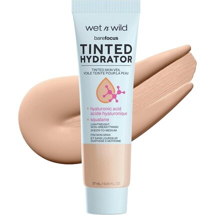 Wet n Wild Bare Focus Тонированный увлажняющий крем с гиалуроновой кислотой и веганским скваланом для сияющей кожи, легкое покрытие, полуматовый финиш, 1,1 унции Wet 'N' Wild
Wet n Wild Bare Focus Тонированный увлажняющий крем с гиалуроновой кислотой и веганским скваланом для сияющей кожи, легкое покрытие, полуматовый финиш, 1,1 унции Wet 'N' Wild