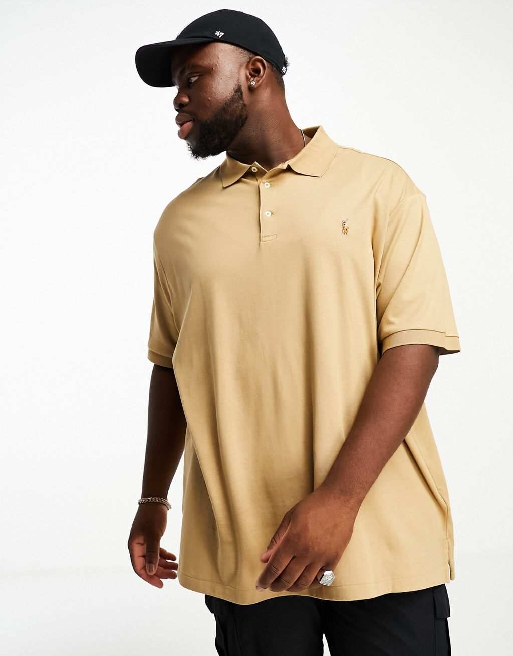 Светло-коричневое хлопковое поло классического кроя Polo Ralph Lauren Big & Tall с логотипом пима, Коричневый
Светло-коричневое хлопковое поло классического кроя Polo Ralph Lauren Big & Tall с логотипом пима, Коричневый