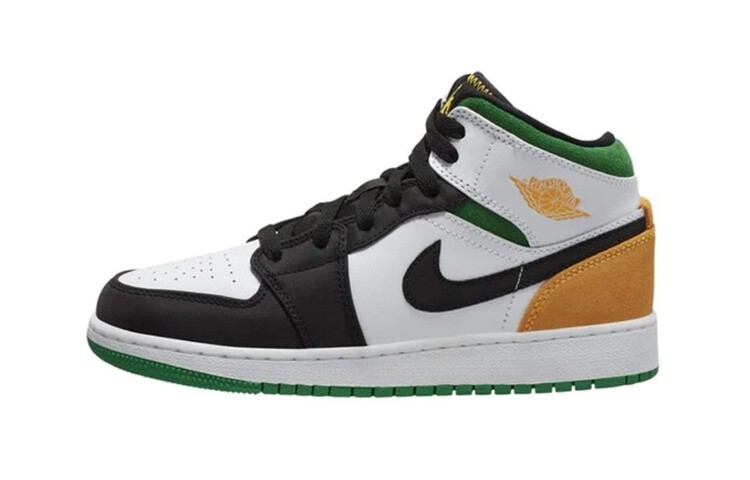 Баскетбольные кроссовки Air Jordan 1 Mid Bp Vintage Белый Лазер/Оранжевый Черный Лаки/Зеленый
Баскетбольные кроссовки Air Jordan 1 Mid Bp Vintage Белый Лазер/Оранжевый Черный Лаки/Зеленый