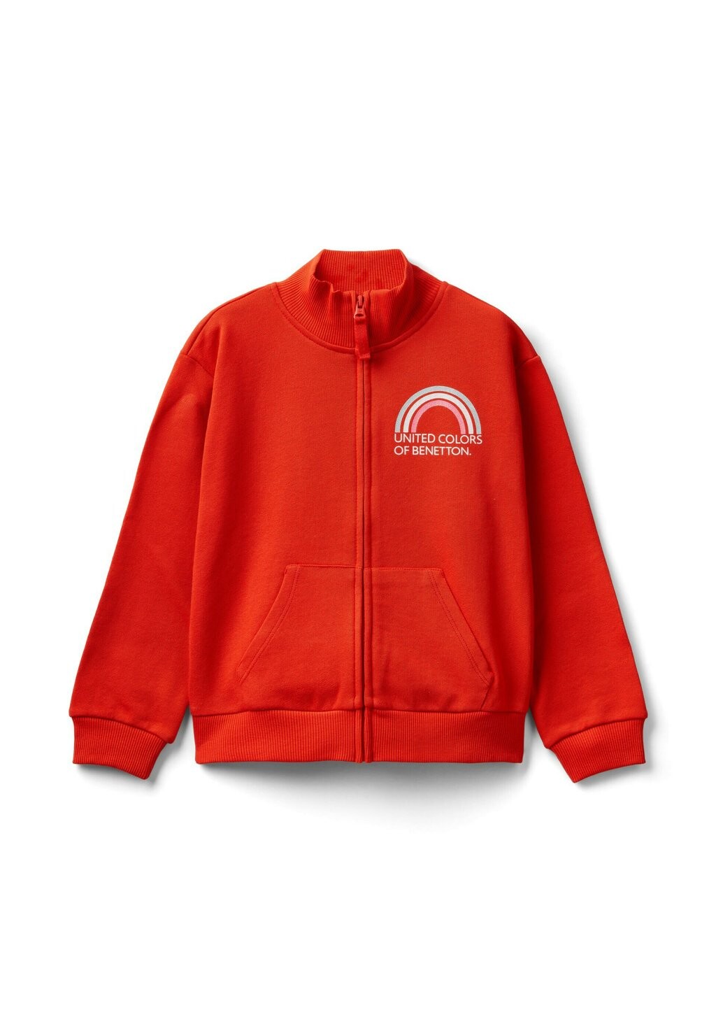 Толстовка на молнии With Zip And Collar United Colors of Benetton, красный
Толстовка на молнии With Zip And Collar United Colors of Benetton, красный