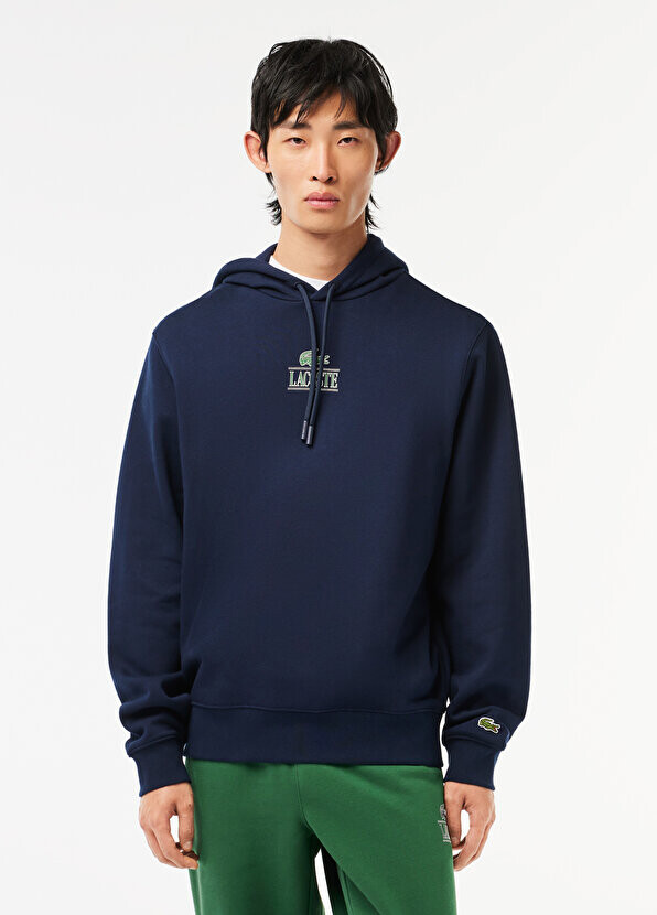 Lacoste мужская классическая толстовка с капюшоном темно-синего цвета Lacoste, Синий
Lacoste мужская классическая толстовка с капюшоном темно-синего цвета Lacoste, Синий