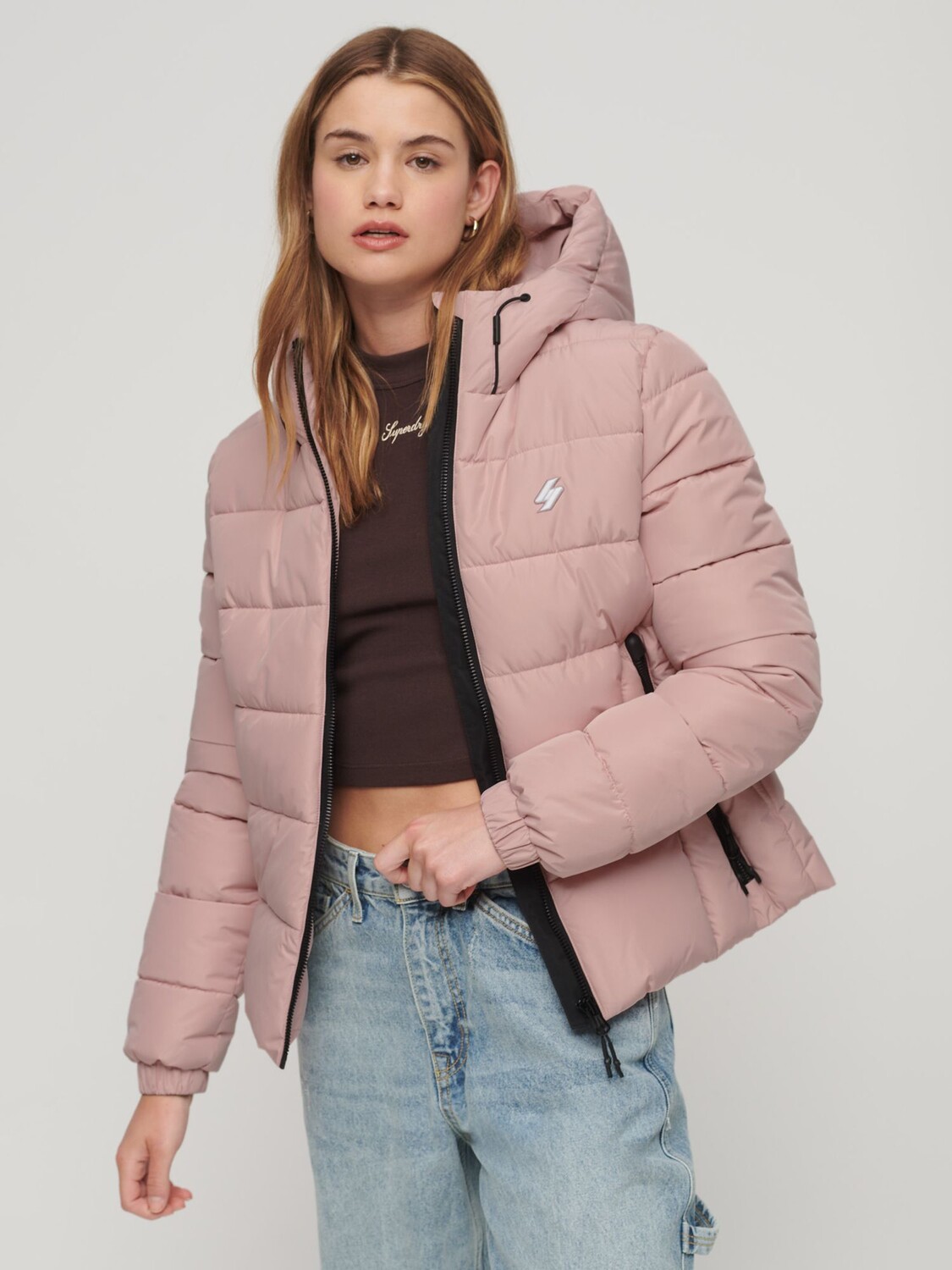 Спортивная куртка-пуховик с капюшоном Spirit Superdry, винтажные румяна розового цвета, Розовый
Спортивная куртка-пуховик с капюшоном Spirit Superdry, винтажные румяна розового цвета, Розовый