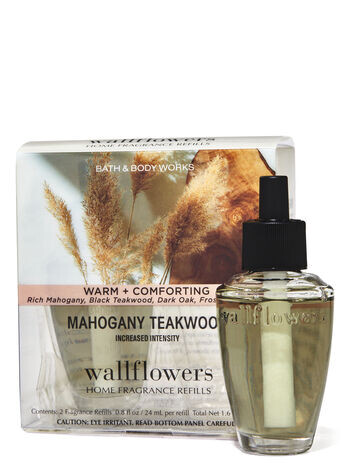 Запасные части Wallflowers, 2 шт. Mahogany Teakwood Increased Intensity, 0.8 fl oz / 24 mL Each, Bath and Body Works
Запасные части Wallflowers, 2 шт. Mahogany Teakwood Increased Intensity, 0.8 fl oz / 24 mL Each, Bath and Body Works
