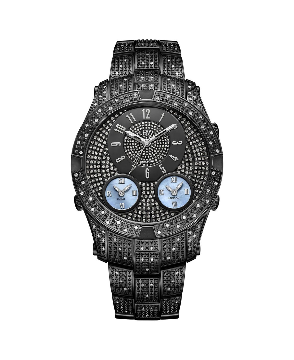 Мужские часы Jet Setter III Diamond (1 карат) из нержавеющей стали с черным ионным покрытием Jbw
Мужские часы Jet Setter III Diamond (1 карат) из нержавеющей стали с черным ионным покрытием Jbw