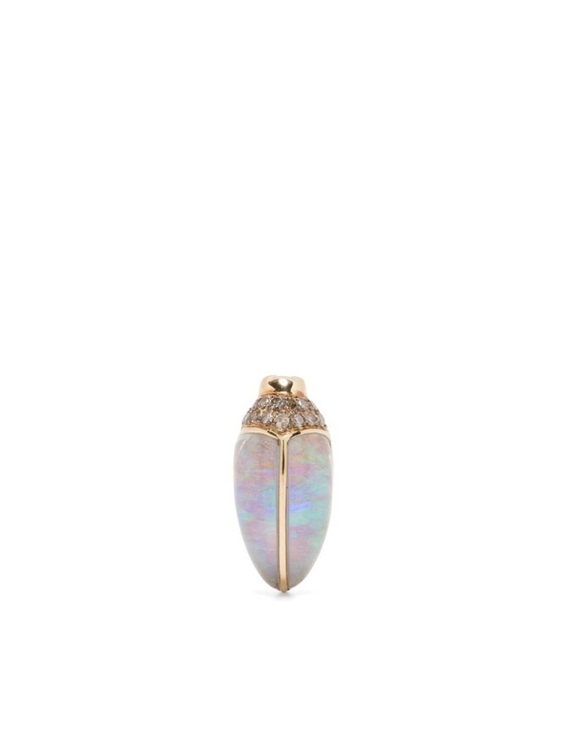 Серьга-гвоздик Scarab Opal из желтого и белого золота Bibi van der Velden, золотой
Серьга-гвоздик Scarab Opal из желтого и белого золота Bibi van der Velden, золотой