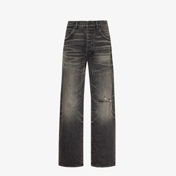 Джинсы свободного кроя из эластичного денима dirty fade широкого кроя Purple Brand, черный
Джинсы свободного кроя из эластичного денима dirty fade широкого кроя Purple Brand, черный