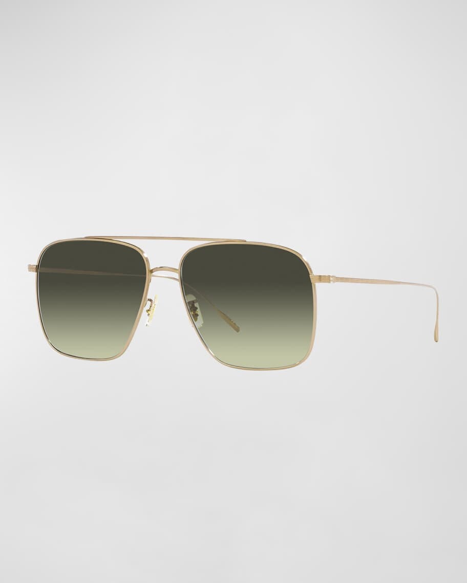 Солнцезащитные очки-авиаторы Dresner Gradient из титана и кристаллов Oliver Peoples
Солнцезащитные очки-авиаторы Dresner Gradient из титана и кристаллов Oliver Peoples