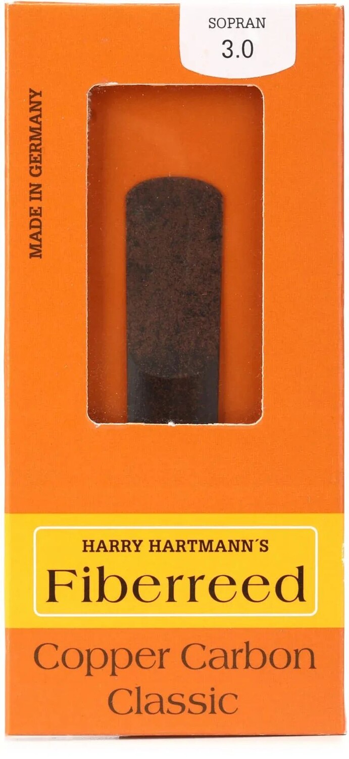 Трость Fiberreed Copper Carbon Classic для саксофона-сопрано — средней жесткости (3,0)
Трость Fiberreed Copper Carbon Classic для саксофона-сопрано — средней жесткости (3,0)