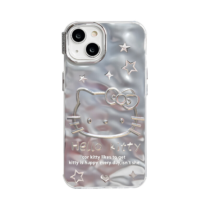 Чехол для телефона Taowantong Tao Wantong, Wavy mirror - cool black - pleated pink lines Hello Kitty
Чехол для телефона Taowantong Tao Wantong, Wavy mirror - cool black - pleated pink lines Hello Kitty