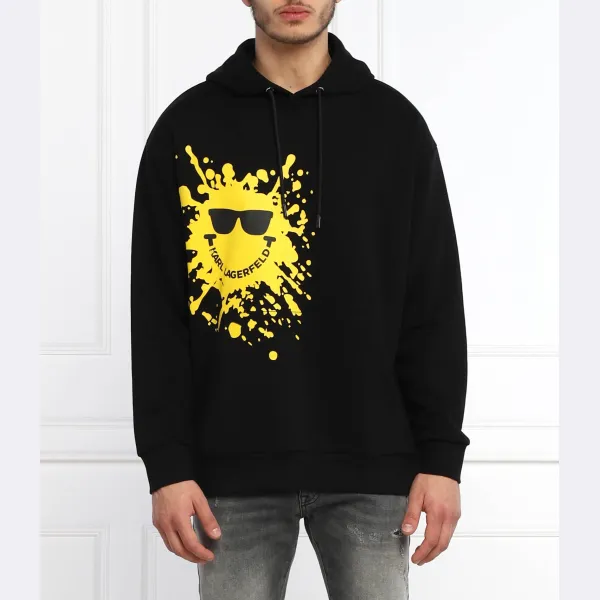 Толстовка классического кроя Karl Lagerfeld x Smiley World Karl Lagerfeld, черный
Толстовка классического кроя Karl Lagerfeld x Smiley World Karl Lagerfeld, черный