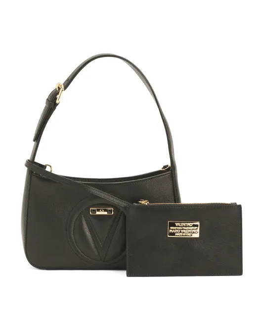 Кожаная сумка через плечо Kai Signature Made In Italy Valentino By Mario Valentino, черный
Кожаная сумка через плечо Kai Signature Made In Italy Valentino By Mario Valentino, черный