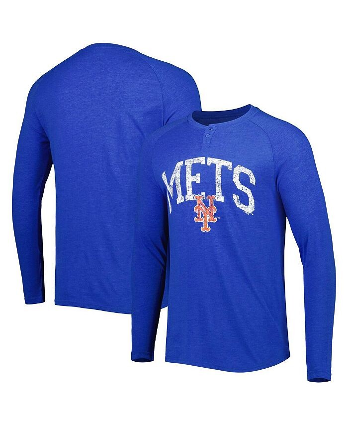 Мужская футболка на пуговицах с длинными рукавами Royal New York Mets Inertia реглан Concepts Sport, синий
Мужская футболка на пуговицах с длинными рукавами Royal New York Mets Inertia реглан Concepts Sport, синий