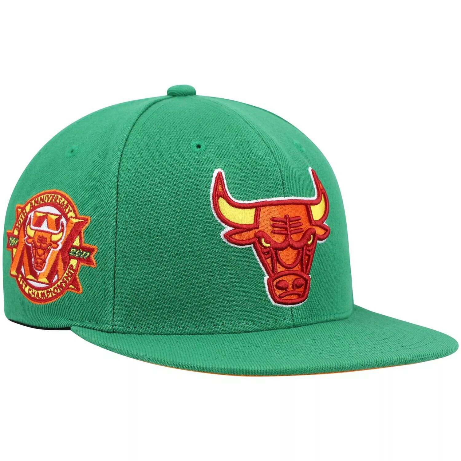 Мужская кепка Mitchell & Ness Green Chicago Bulls в честь 20-летия Майка Snapback
Мужская кепка Mitchell & Ness Green Chicago Bulls в честь 20-летия Майка Snapback