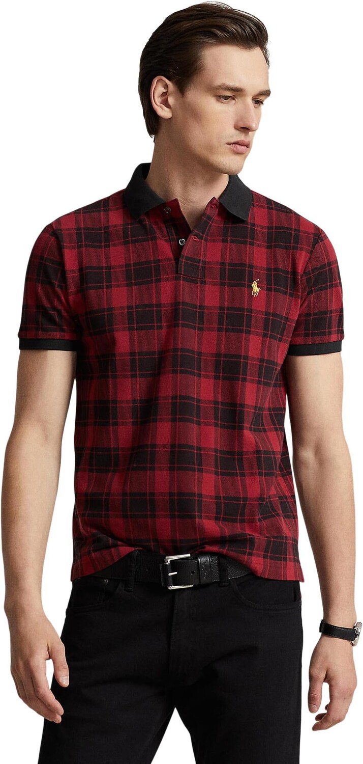 Рубашка-поло Custom Slim Fit Plaid Mesh Polo Shirt Polo Ralph Lauren, цвет Holiday Check Martin Red
Рубашка-поло Custom Slim Fit Plaid Mesh Polo Shirt Polo Ralph Lauren, цвет Holiday Check Martin Red