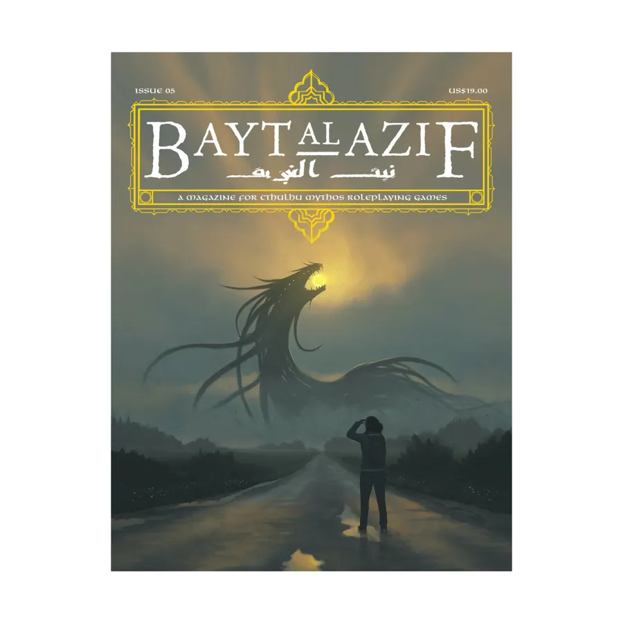 #5 "Houses of the unholy, Grave Spirits", Bayt Al Azif - A Magazine for Cthulhu Mythos Roleplaying Games, мягкая обложка
#5 "Houses of the unholy, Grave Spirits", Bayt Al Azif - A Magazine for Cthulhu Mythos Roleplaying Games, мягкая обложка