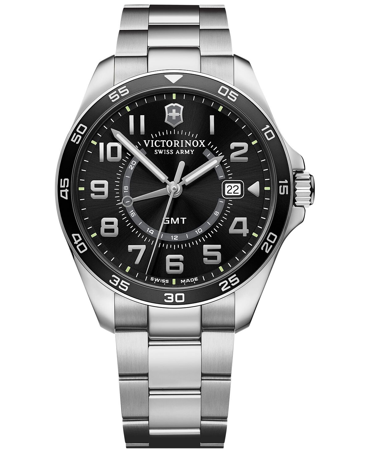Мужские часы FieldForce Classic GMT с браслетом из нержавеющей стали, 42 мм Victorinox
Мужские часы FieldForce Classic GMT с браслетом из нержавеющей стали, 42 мм Victorinox