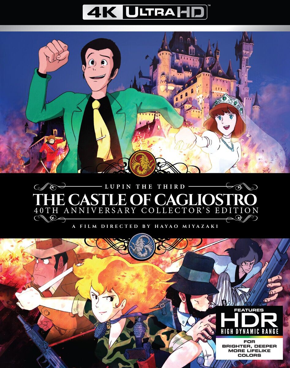 Blu-Ray диск Lupin The 3rd The Castle of Cagliostro Collectors Edition 4K Ultra HD Blu-ray
Blu-Ray диск Lupin The 3rd The Castle of Cagliostro Collectors Edition 4K Ultra HD Blu-ray