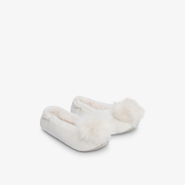 Тапочки-слипоны из искусственного меха с помпонами 6 месяцев-5 лет The Little White Company, розовый
Тапочки-слипоны из искусственного меха с помпонами 6 месяцев-5 лет The Little White Company, розовый