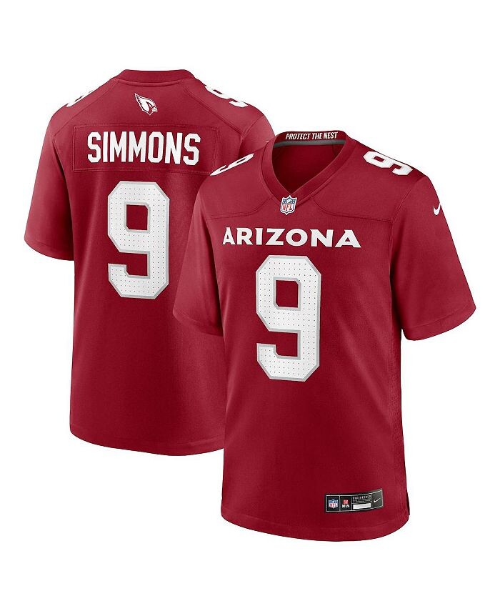 Мужская майка игрока Isaiah Simmons Cardinal Arizona Cardinals Game Player Nike, красный
Мужская майка игрока Isaiah Simmons Cardinal Arizona Cardinals Game Player Nike, красный