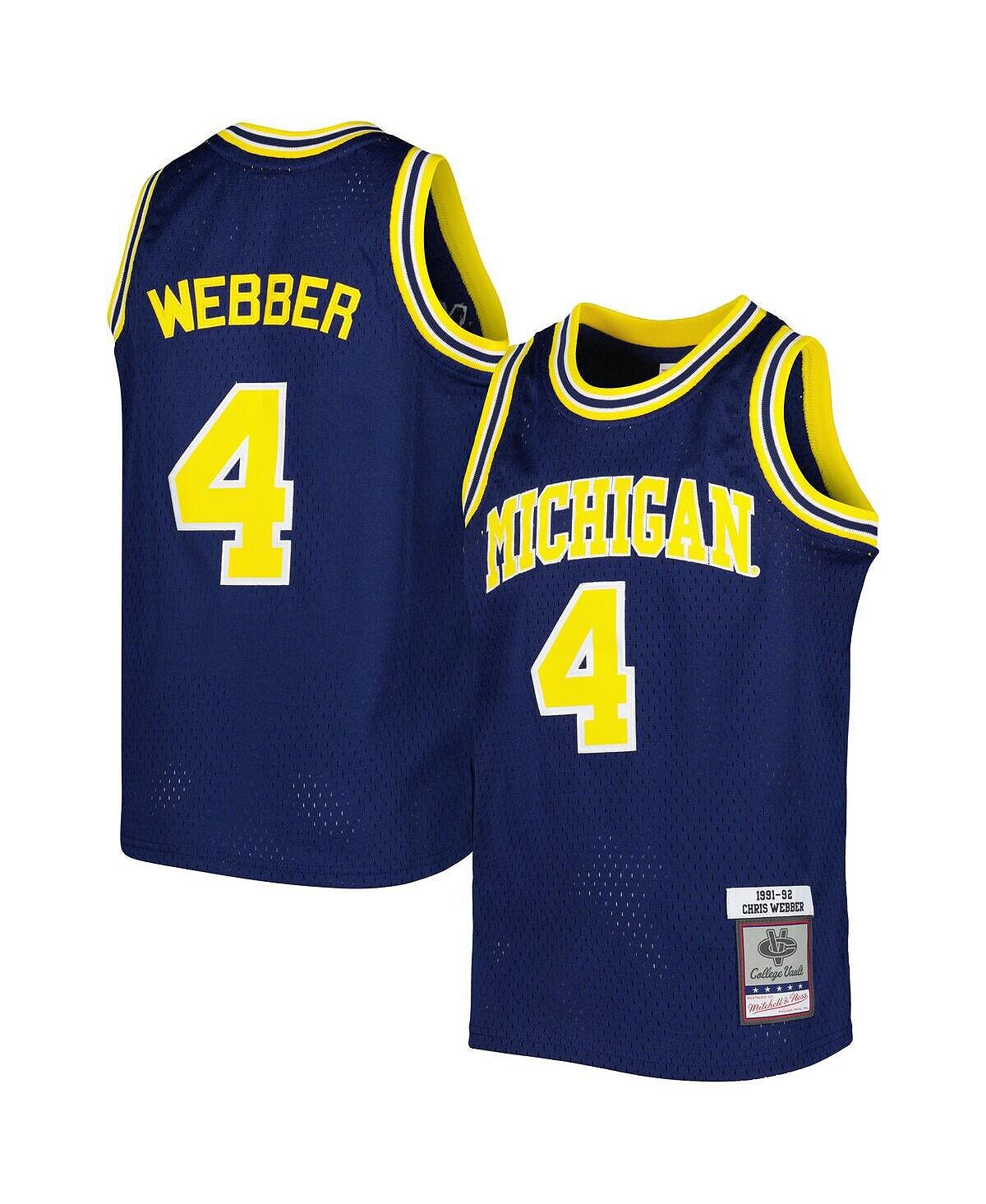 Реплика Джерси Big Boys Chris Webber Navy Michigan Wolverines Swingman Mitchell & Ness
Реплика Джерси Big Boys Chris Webber Navy Michigan Wolverines Swingman Mitchell & Ness