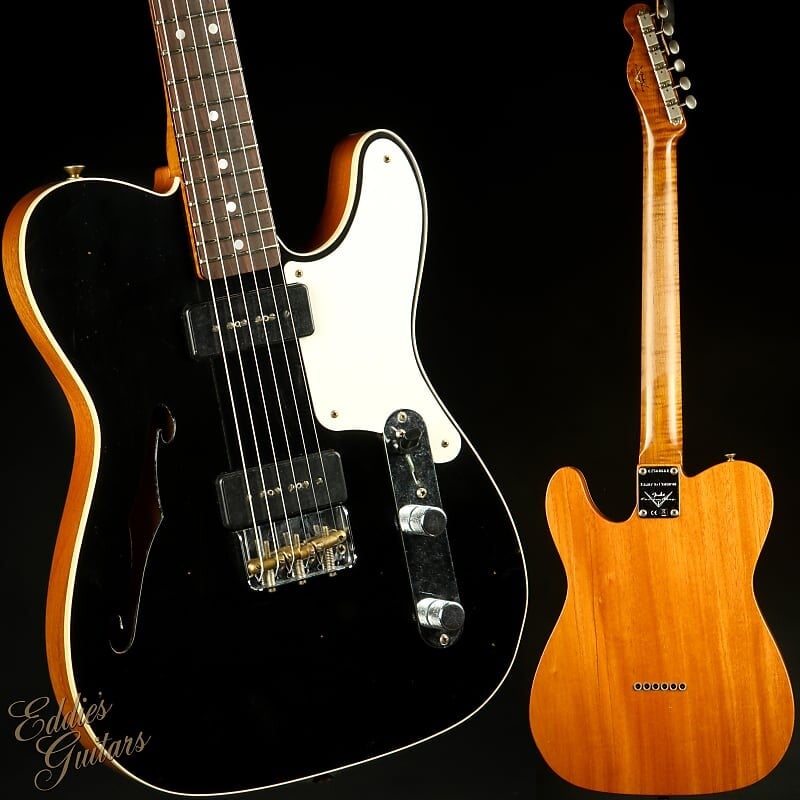 Электрогитара Fender Custom Shop LTD Telecaster Thinline Journeyman - Aged Black
Электрогитара Fender Custom Shop LTD Telecaster Thinline Journeyman - Aged Black