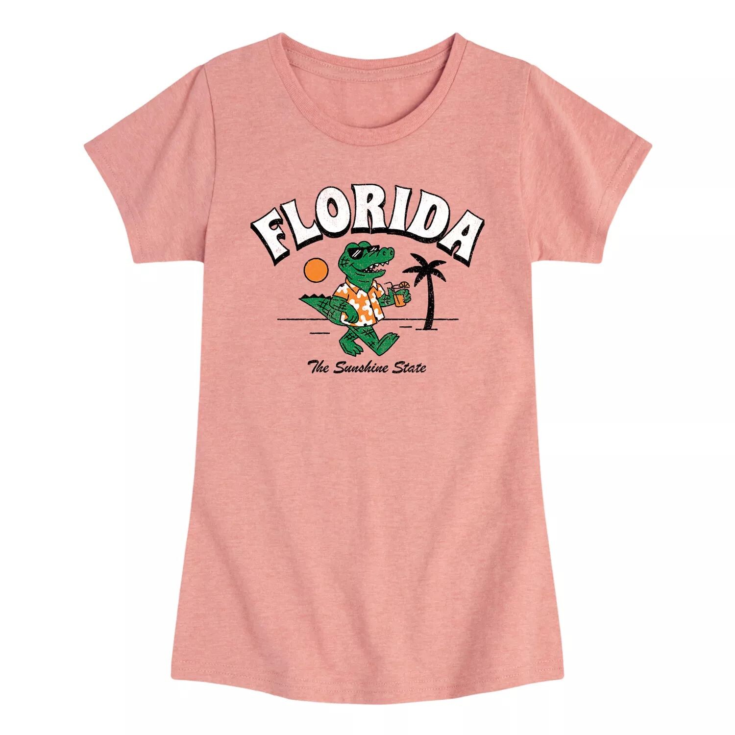 Футболка с рисунком Florida Sunshine State для девочек 7–16 лет Licensed Character
Футболка с рисунком Florida Sunshine State для девочек 7–16 лет Licensed Character