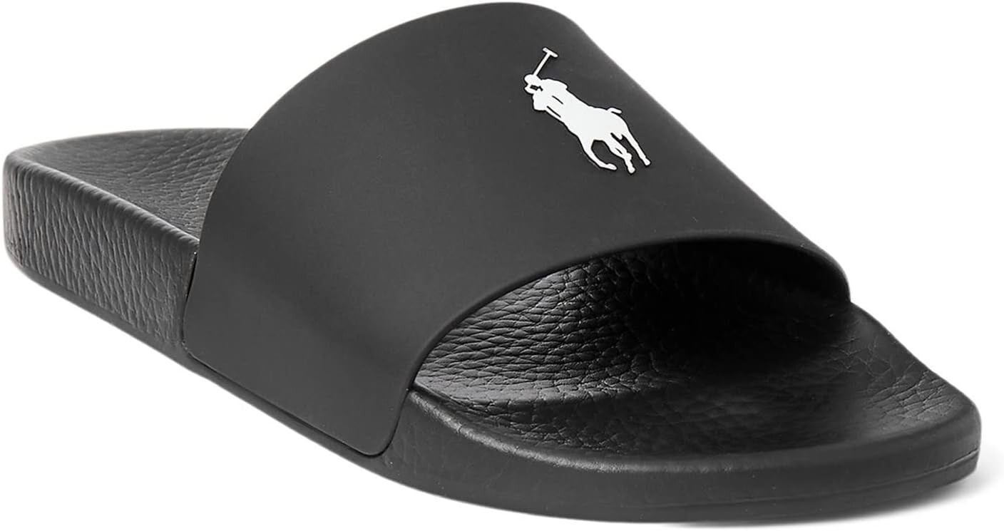 Сандалии на плоской подошве Polo Slide Polo Ralph Lauren, цвет Black/White Pony Player
Сандалии на плоской подошве Polo Slide Polo Ralph Lauren, цвет Black/White Pony Player