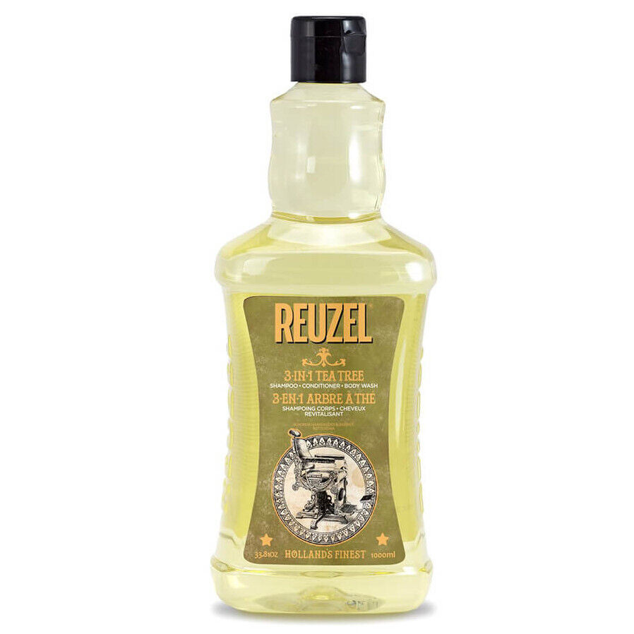 Многофункциональный шампунь для волос и тела Reuzel 3-In-1 Tea Tree, 1000 мл
Многофункциональный шампунь для волос и тела Reuzel 3-In-1 Tea Tree, 1000 мл