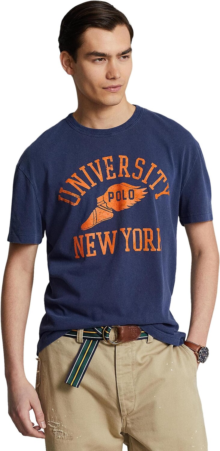 Классическая футболка из джерси с графическим рисунком Polo Ralph Lauren, цвет Dark Cobalt
Классическая футболка из джерси с графическим рисунком Polo Ralph Lauren, цвет Dark Cobalt