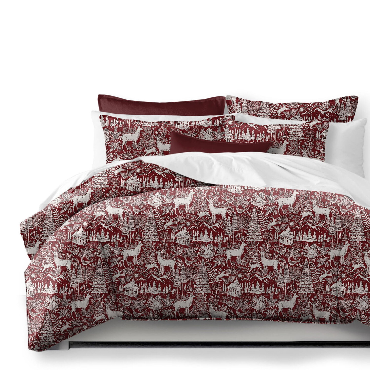 Комплект постельного белья Edinburgh Maroon Twin 6ix Tailors Fine Linens, белый / красный
Комплект постельного белья Edinburgh Maroon Twin 6ix Tailors Fine Linens, белый / красный