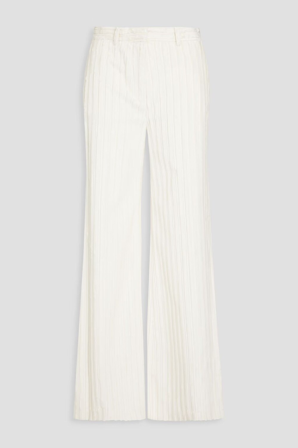 Широкие брюки из хлопкового вельвета в стиле 70-х годов Victoria Beckham, цвет Off-white
Широкие брюки из хлопкового вельвета в стиле 70-х годов Victoria Beckham, цвет Off-white